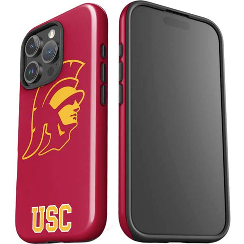 University of Southern California USC Gold Trojan Mascot iPhone 16 Pro Impact Case